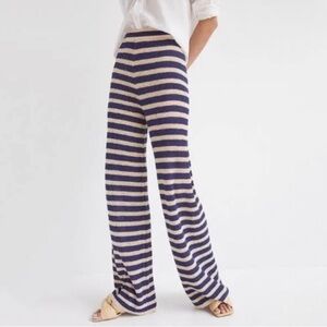 Anthropologie Flat White High Rise Wide Leg Pants- XS